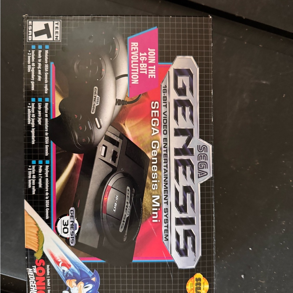 Genesis Mini Console - Black